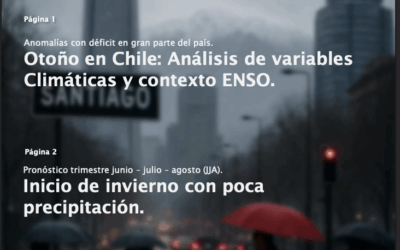 Boletín trimestral de la Dir. Meteorológica de Chile (DMC)